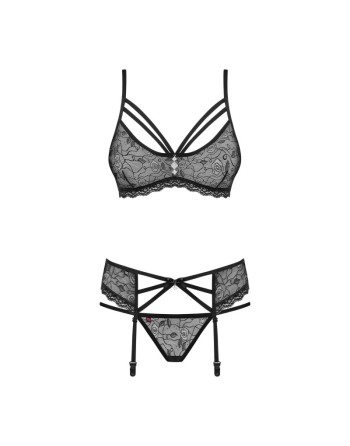 818-SEG-1 Ensemble 3 pcs - Noir